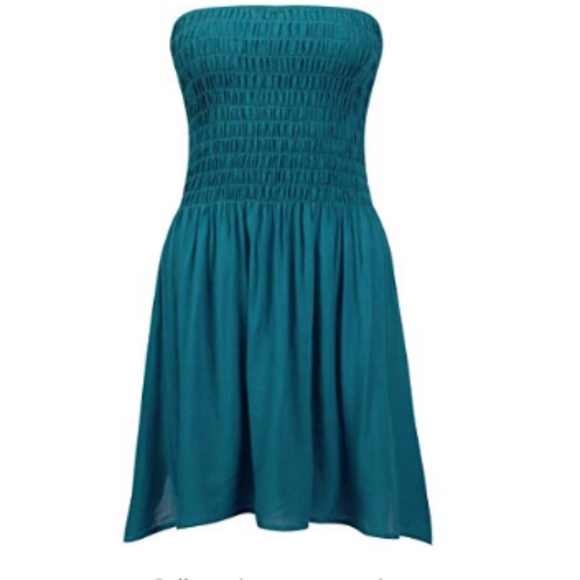 KingsTrend Dresses & Skirts - NWT Women's Solid Tube Top Beach Mini Dress